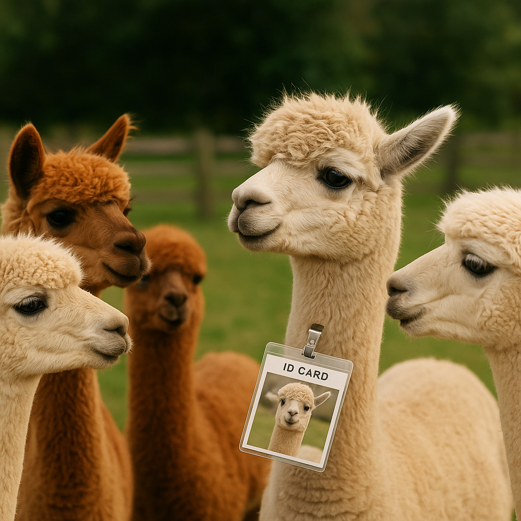 Duftkjertler hos alpakka